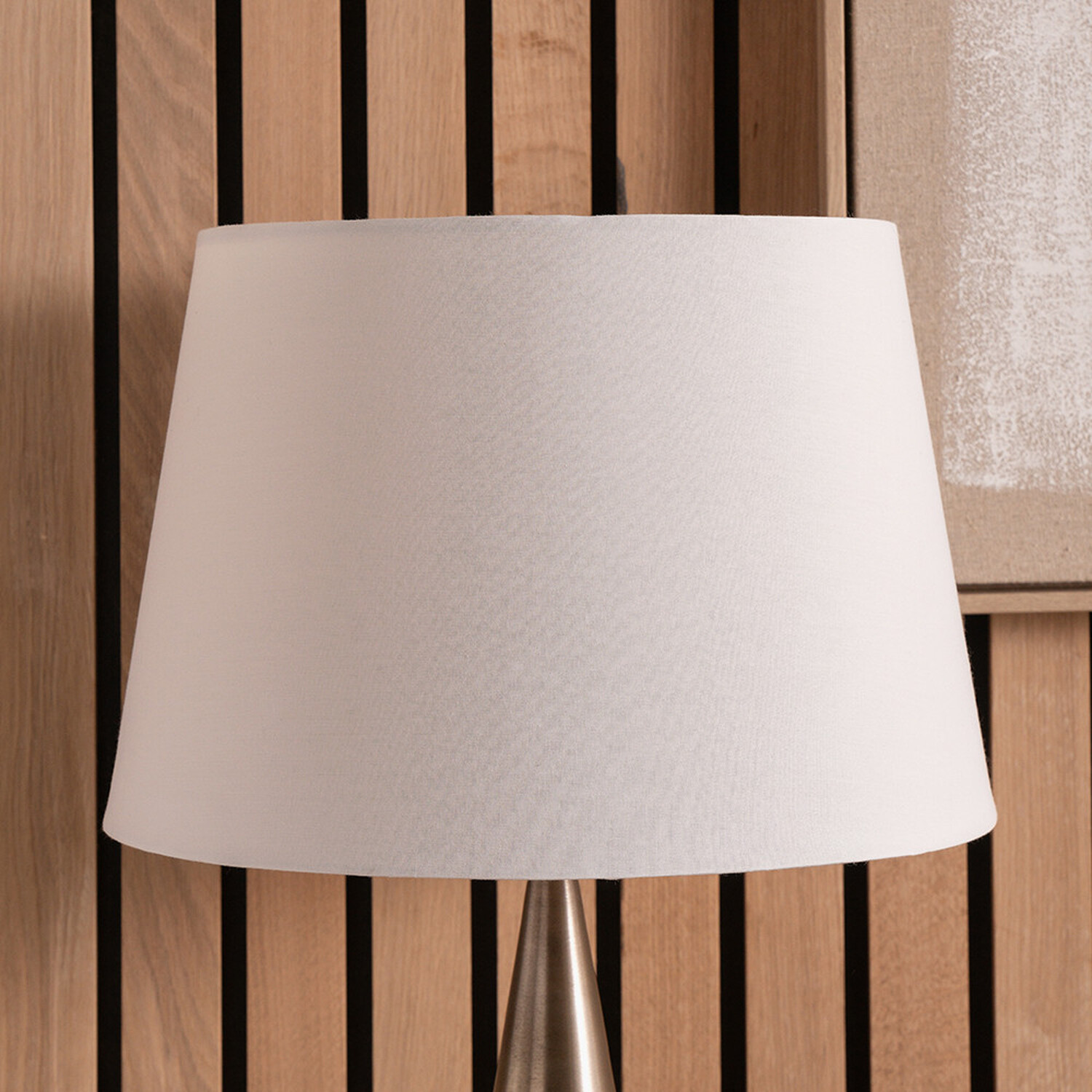 Image of 30cm Tapered Poly Cotton Lamp shade&hellip;