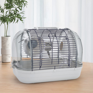 Portable Hamster Cage with Essential Living Facilities