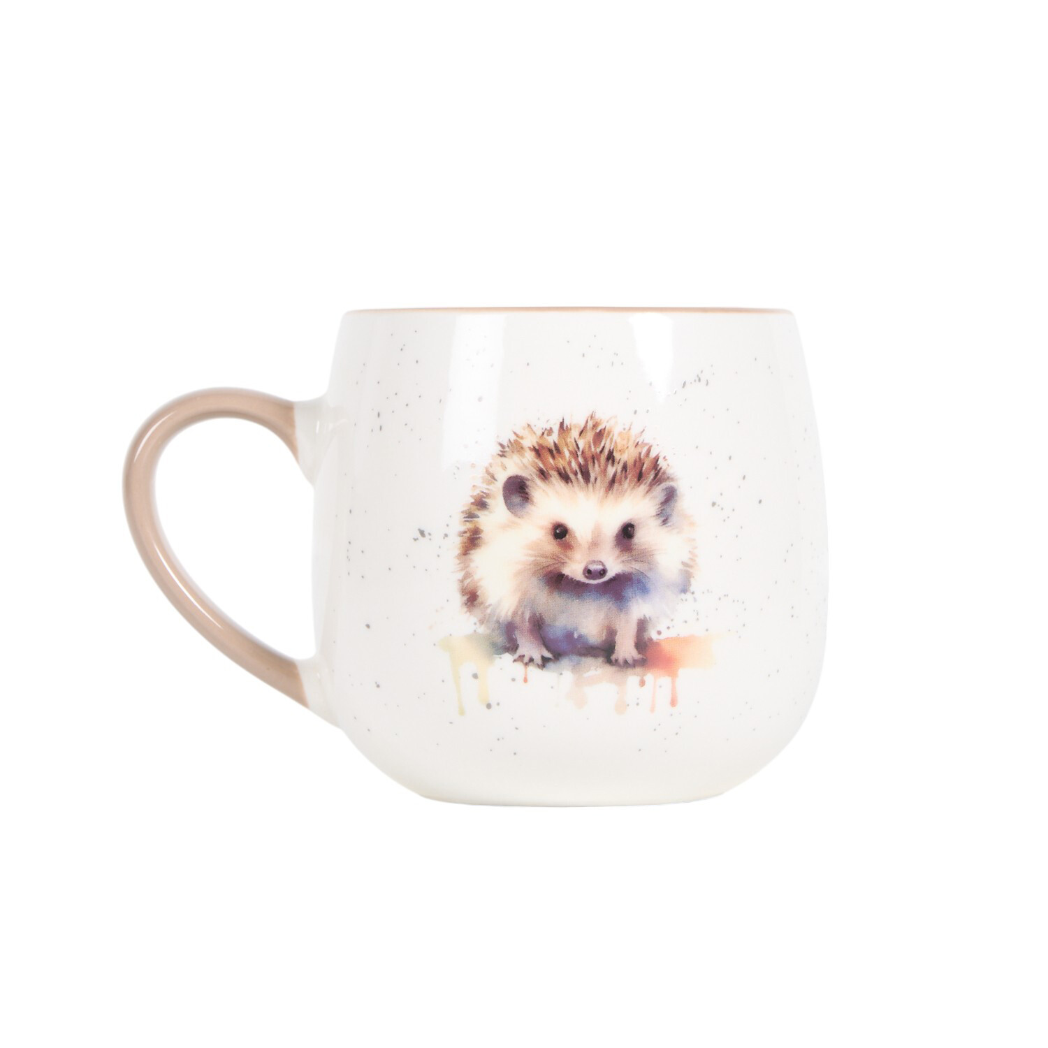 Image of Hedgehog Stoneware Mug 400ml - White