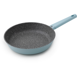MasterClass 28cm Cast Aluminium Frying Pan, Non-Stick PFA Free, Sky Blue, Large