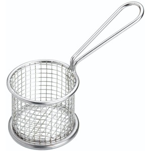 MasterClass Mini Frying Basket 8.5 cm Stainless Steel