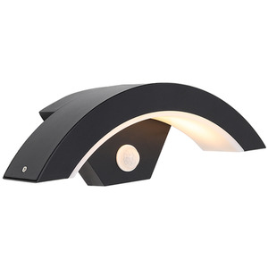 Livingandhome Curved Outdoor Wall Light