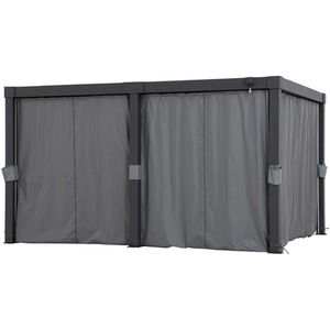 Sunjoy Gazebo AccessoriesCurtain for  Multi Gazebo 4.06m x 3.06m