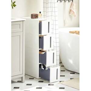 SONGMICS Narrow Storage Trolley Slim Storage Cabinet
