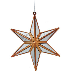 Mirrored Star Hanging Decoration