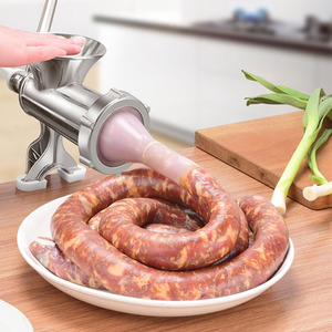 Small Manual Aluminium Kitchen Meat Mincer