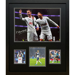 James Maddison Signed and Framed Tottenham Hotspur Photograph