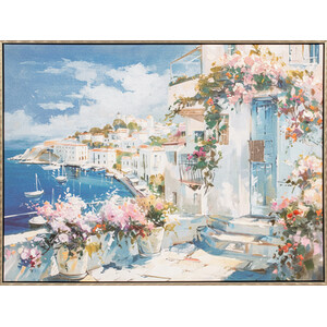 Santorini Paradise Gel Canvas