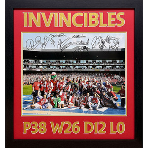 Arsenal Invincibles Signed and Framed Photo