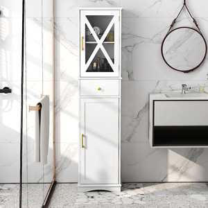 Bathroom Narrow Storage Cabinet