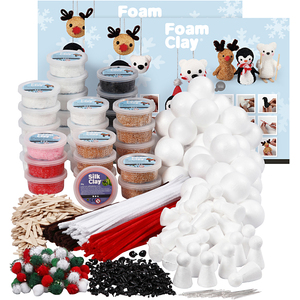 Foam Clay building set, assorted colours, 1 set