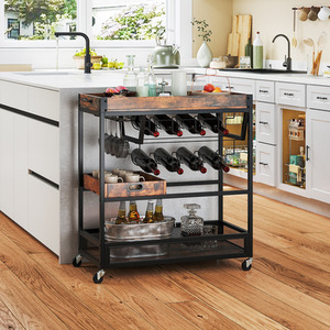 3 Tier Kitchen Storage Trolley