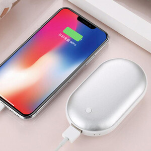 2-in-1 USB Rechargeable Hand Warmer Power Bank