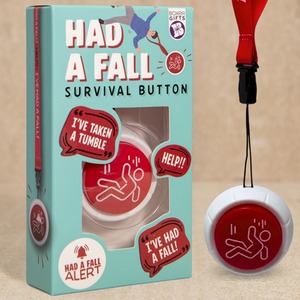Had a Fall Old Age Survival Button - Novelty Retirement Gift