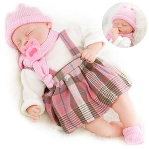 Soft Sleeping Baby Doll with Sounds Dummy