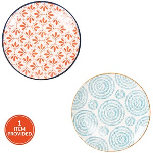 Azalia Print Side Plate