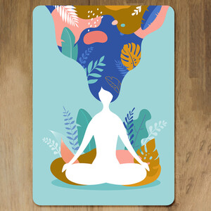 mindfulness, meditation and yoga Designer Placemat Set