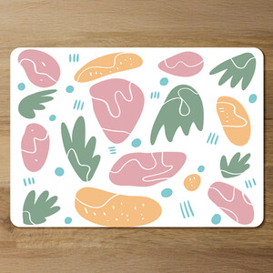 Abstract nature illustrations Designer Placemat Set