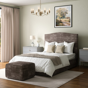 Lorenzo Super King Ottoman Bed Frame Oslo Espresso