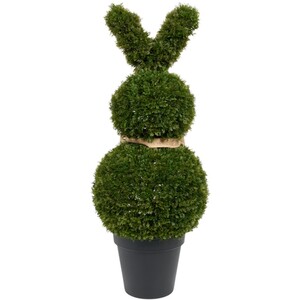 Topiary Bunny Artificial Potted Plant