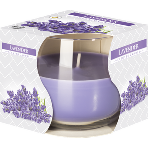 Scented Glass Jar Candle Lavender
