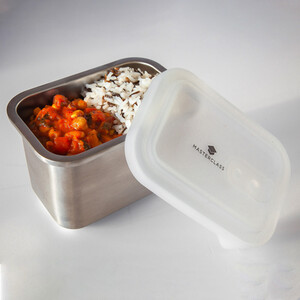 MasterClass All-in-One 1000ml Stainless Steel Container with Lid, Microwave Safe