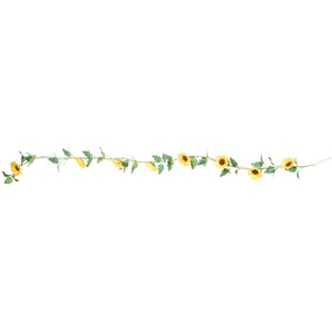 Artificial Bright Sunflower Garland
