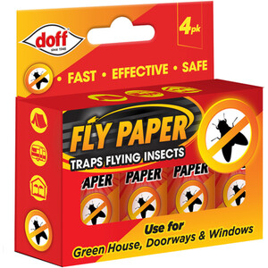 Pack of 4 Sticky Fly Papers