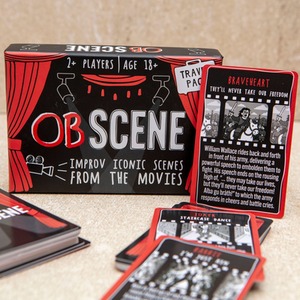 Obscene Movie Themed Charades Travel Game