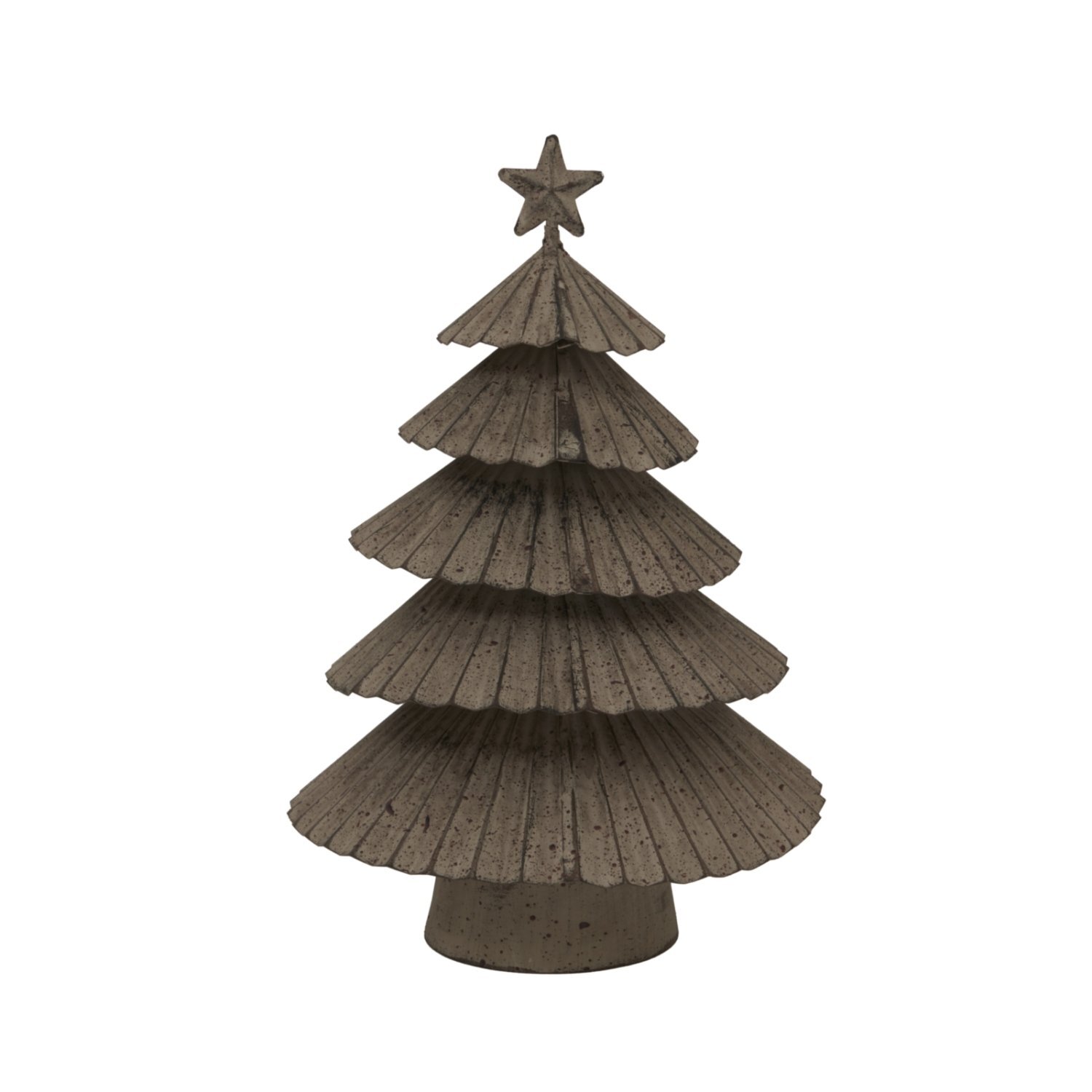 Image of Large Rustic Metal Layered Tree with&hellip;