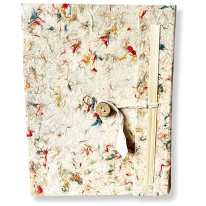 Eco Friendly Mixed Colour Cotton Lokta Notebook
