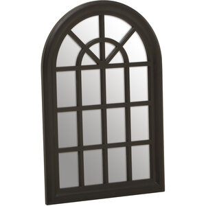 Ando Large Square Gold Finish Wall Mirror