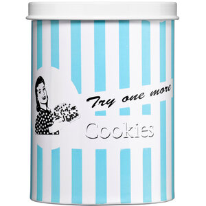 Try one more Blue Cookie Canister