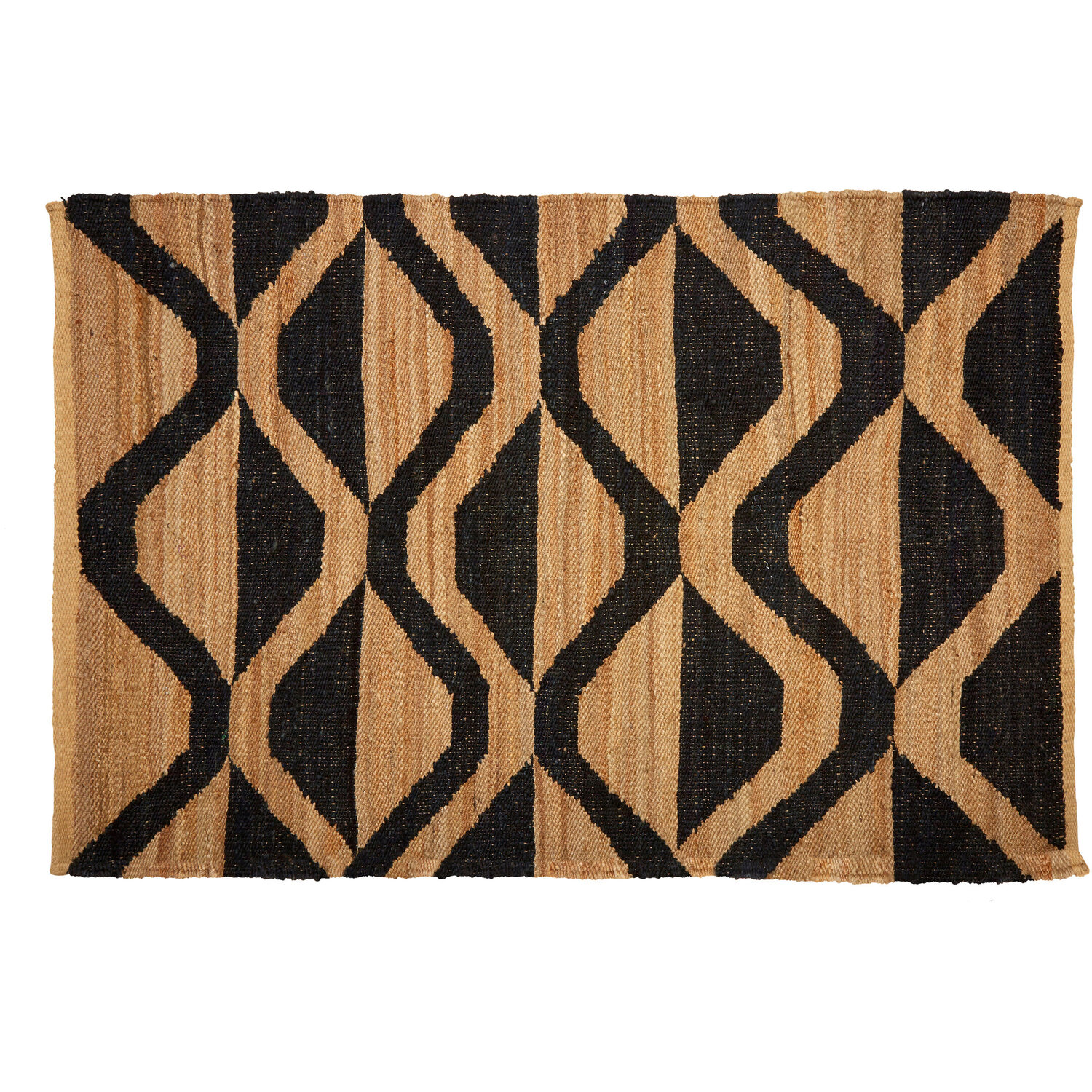 Bosie Hemp Large Rug - Brown