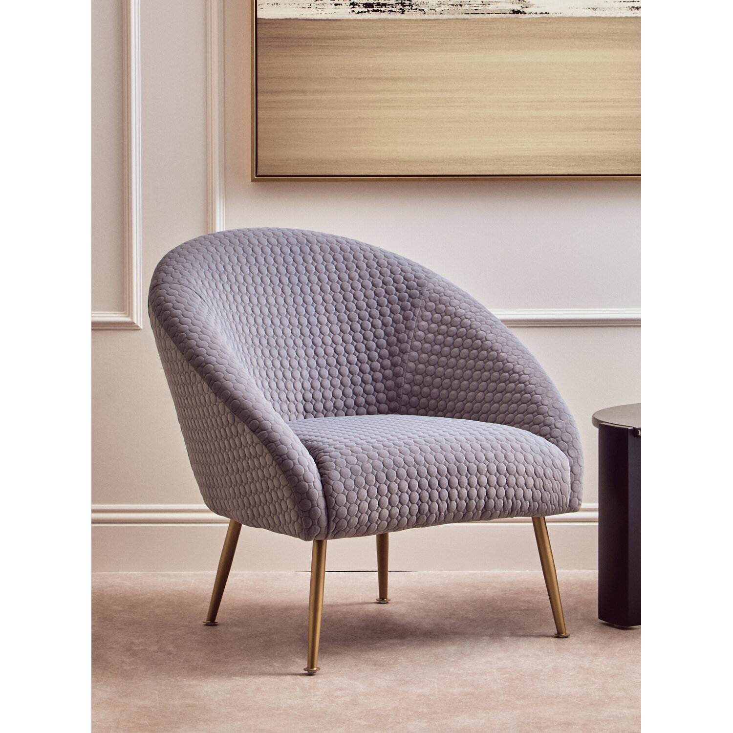 Tania Grey Occasional Chair - Grey