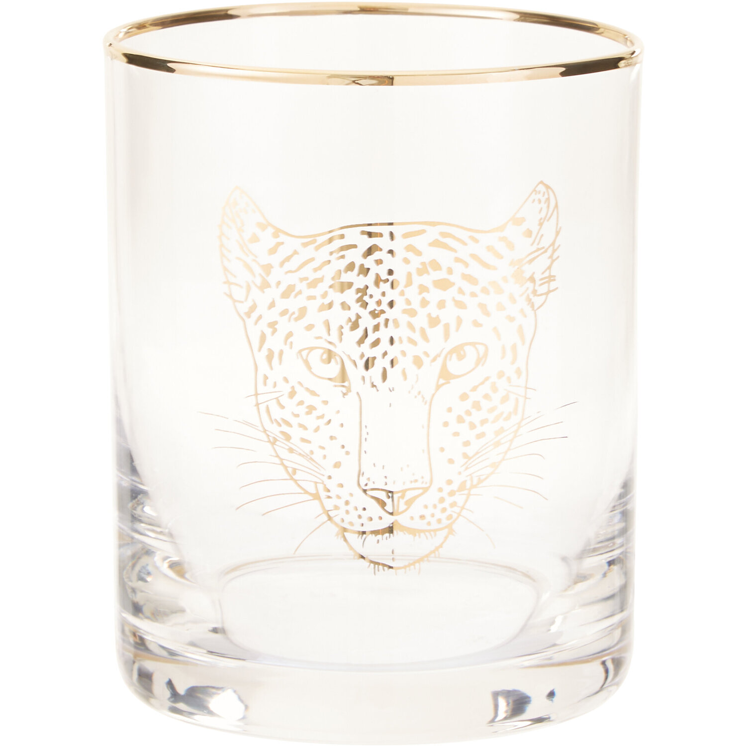 Nomi Leopard Tumbler - Transparent