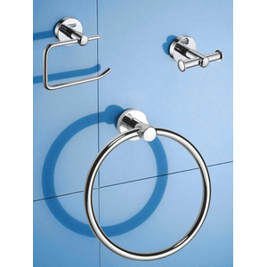 Showerdrape Modernity Steel Wall Mounted 3 Piece Bathroom Accessory Set