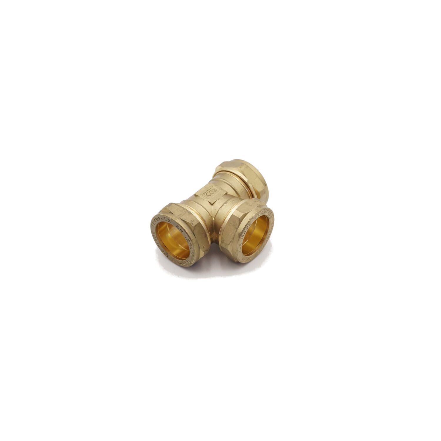B&Q - Prima Plus Compression Equal Tee 28mm (Pack Of 5) - Image 3