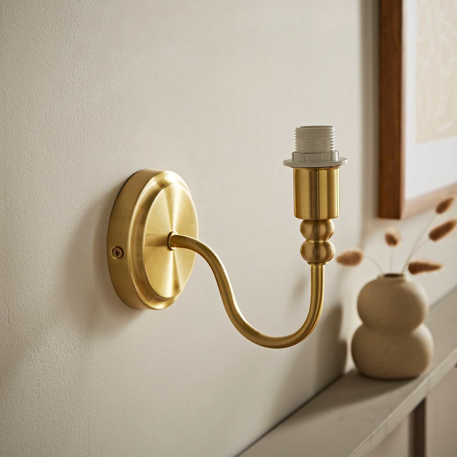 Valuelights Binky Rechargeable Wall Light Base - Brushed Gold / 3W