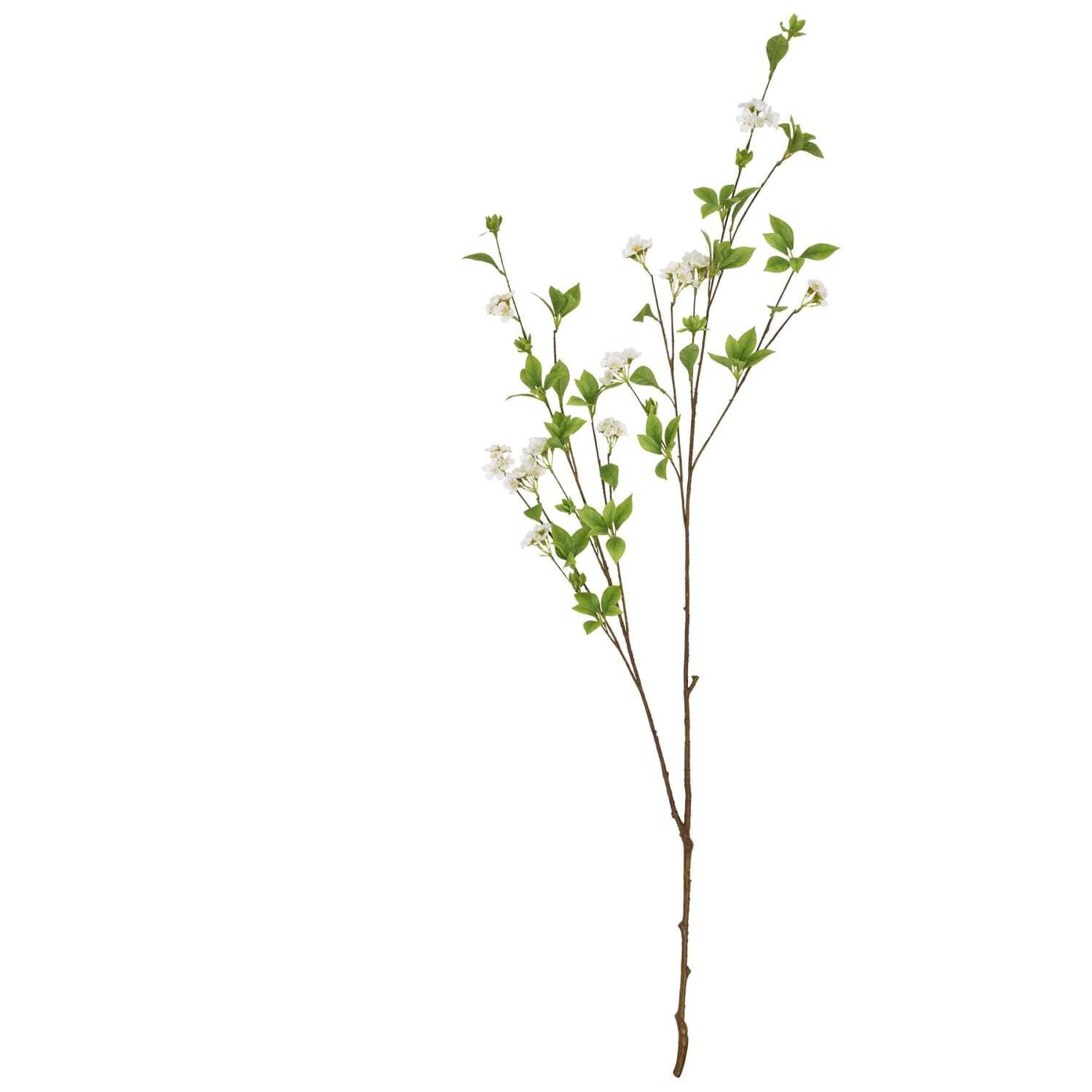 Set of 3 Tall Mock Orange Artificial Flower Sprays - Green