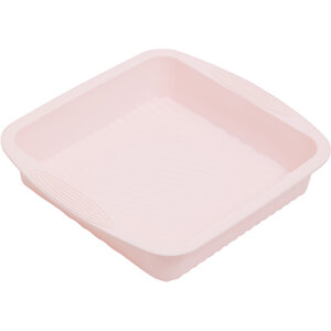 Zing Pastel Pink Square Cake Mould