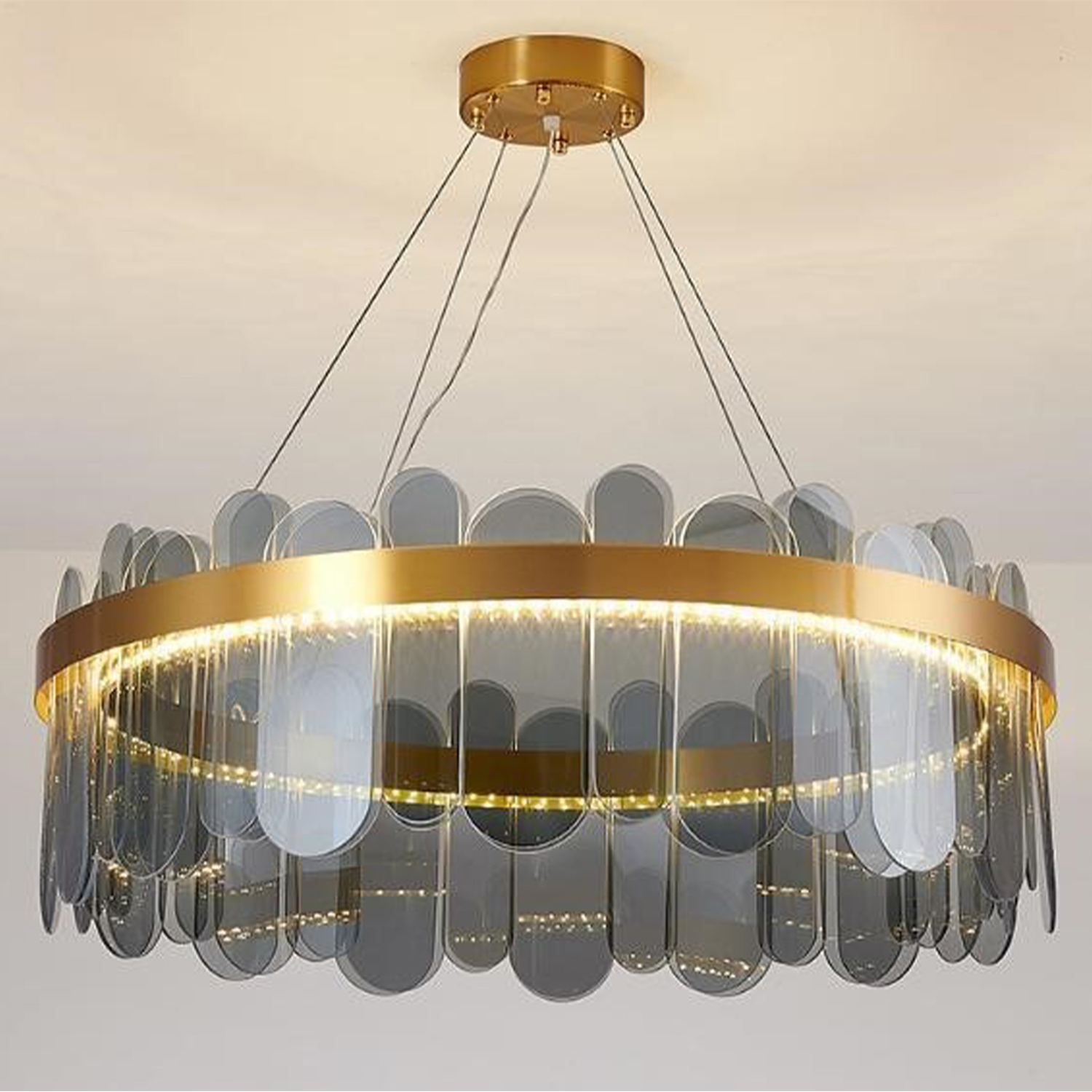 The Bath Plus Tb+ Chandelier 60 Cm Grey - Grey