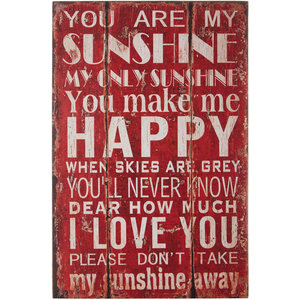 Madera Sunshine Wall Plaque