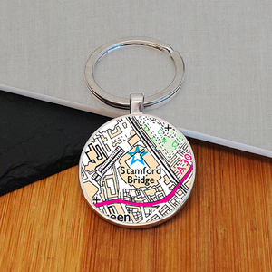 Personalised Favourite Place Key Ring