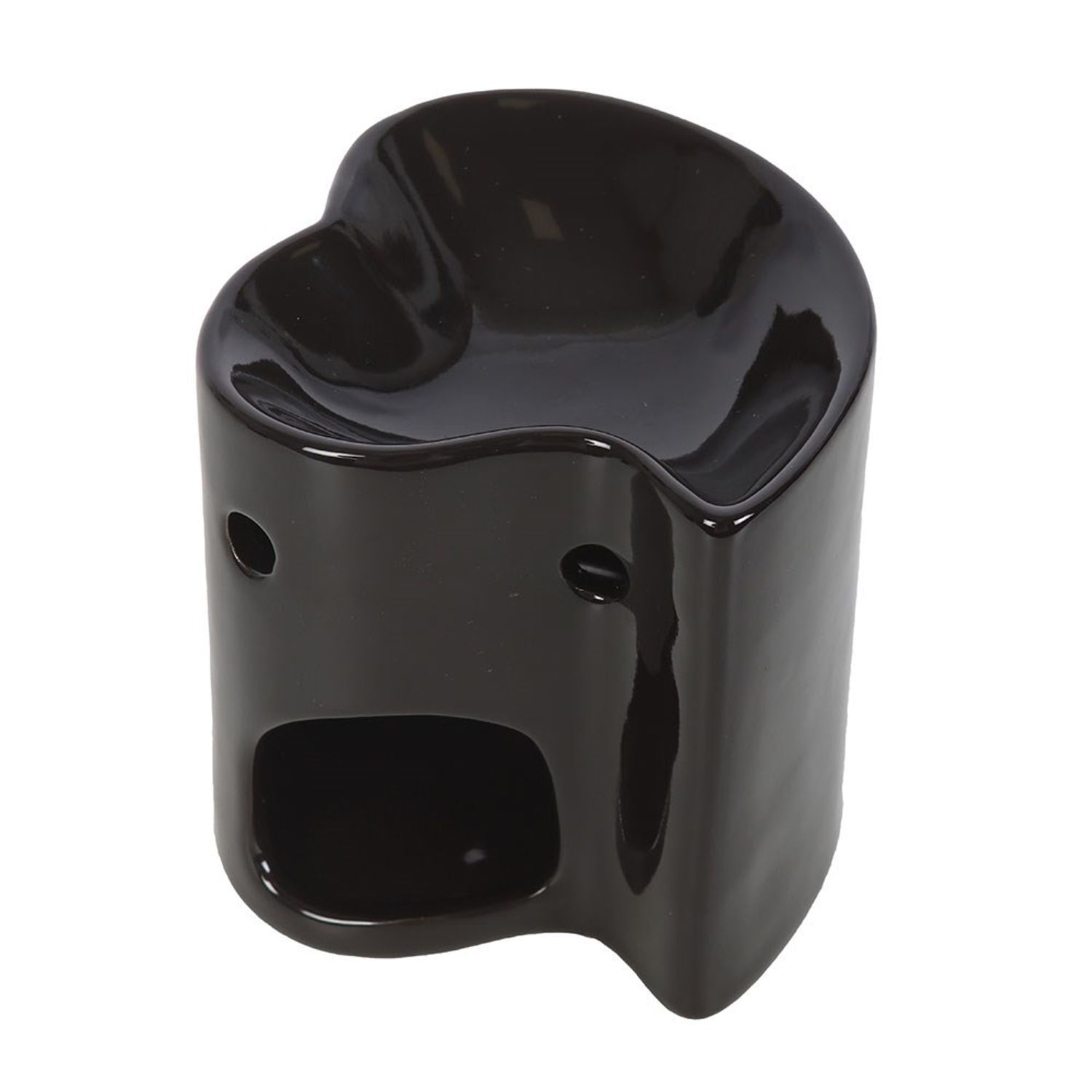 Something Different Unisex Black Heart Oil Burner In - Image 2