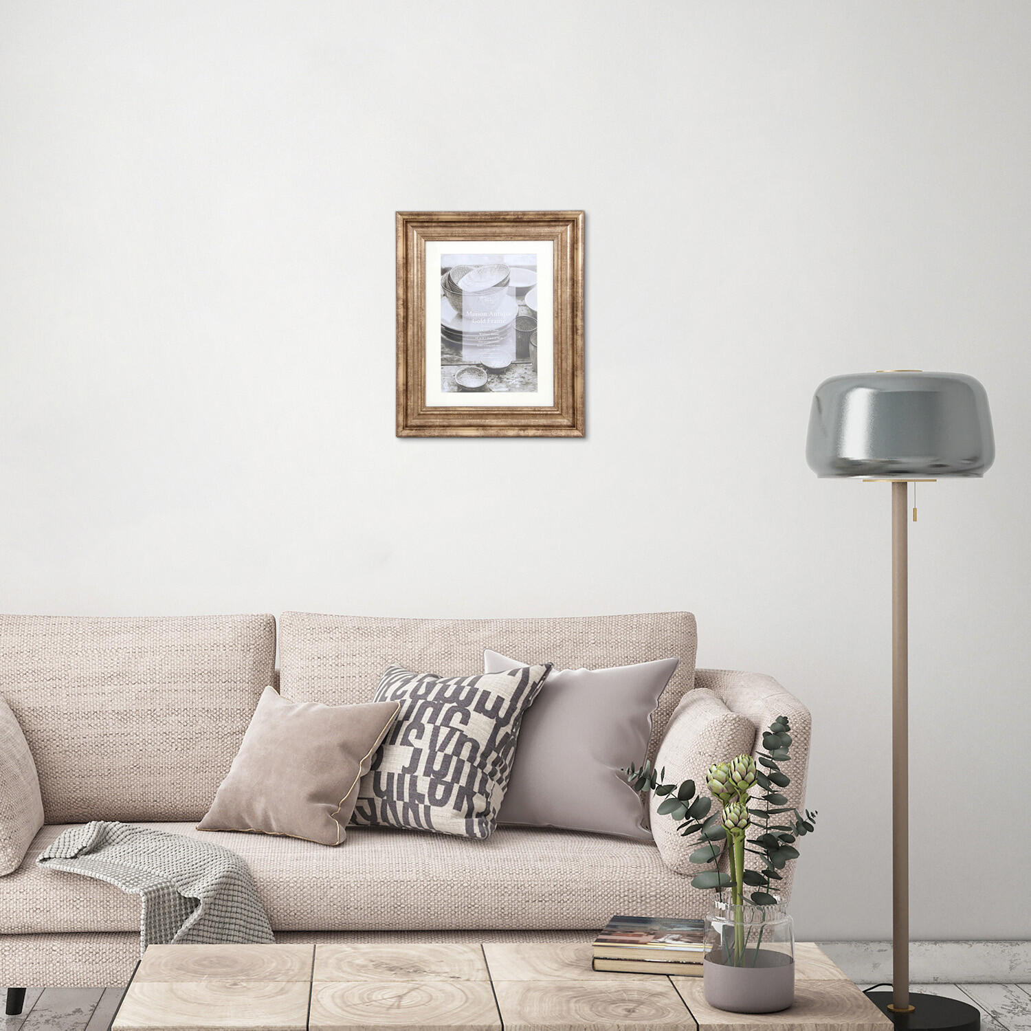 Maison Antique Photo Frame - Gold / A4