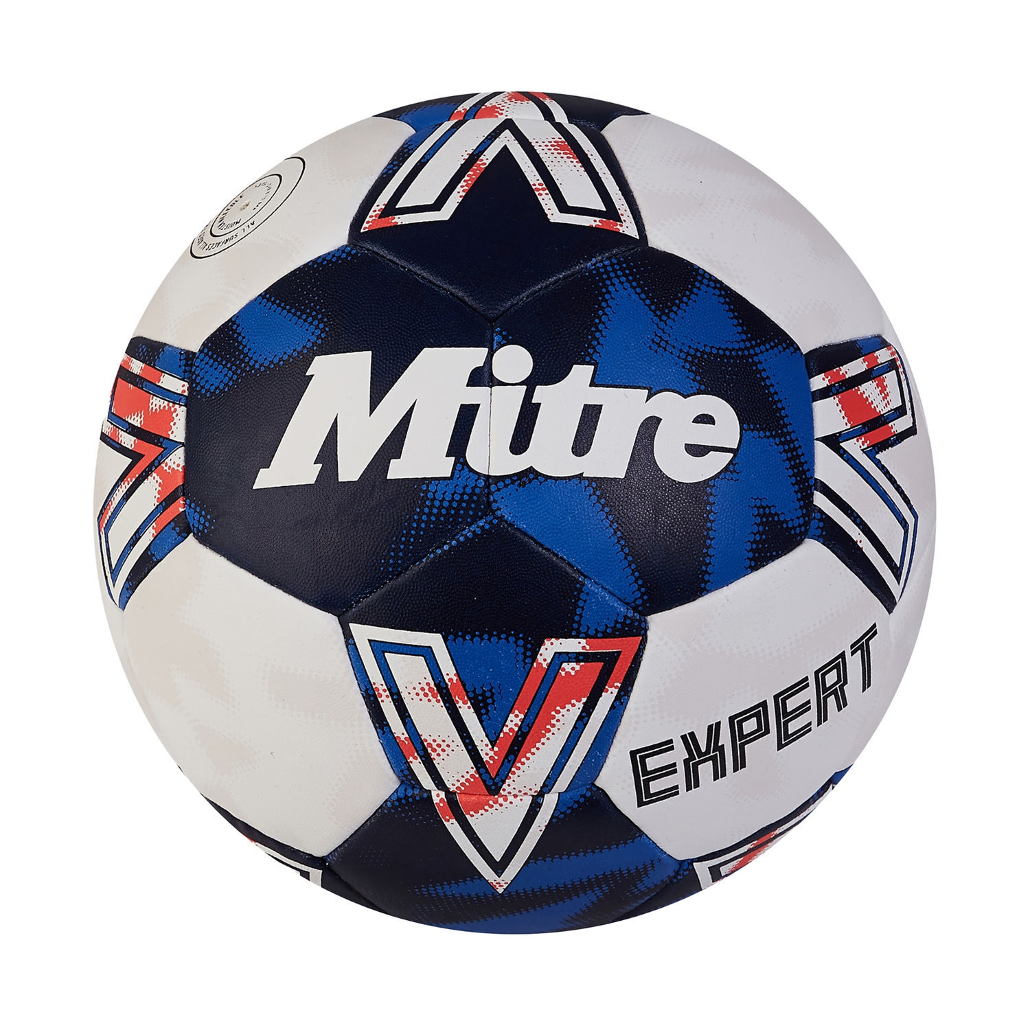 Mitre Expert Logo Handball - White/Blue/Red