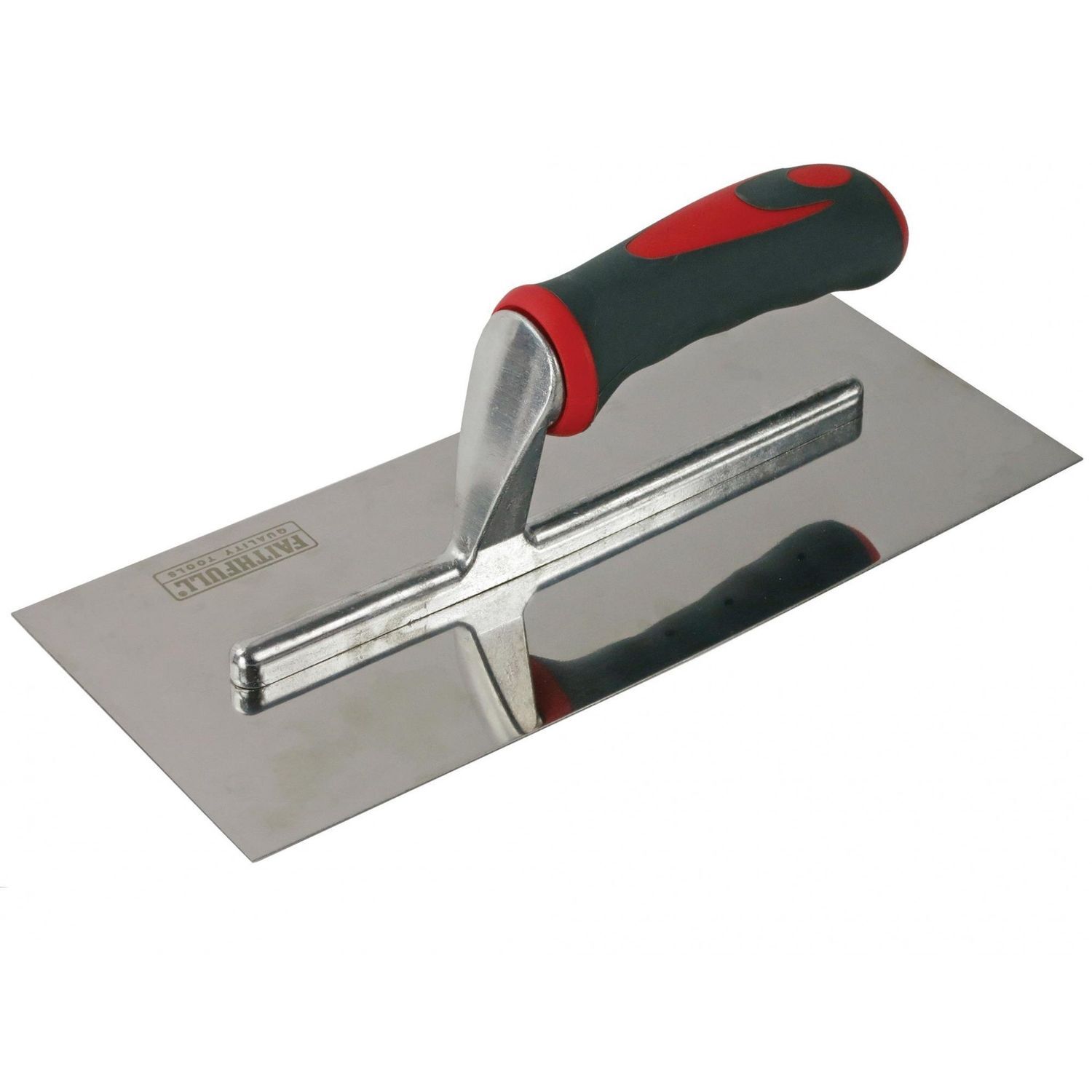 Faithfull Stainless Steel Finishing Trowel - Multi Colour