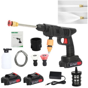 2x Battery Portable Cordless Car High Pressure Washer