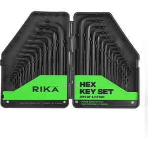 Rikä 30pc Metric and Imperial Hex Key Set.